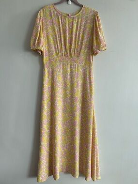 Faithfull The Brand Beline Midi Dress Floral Print